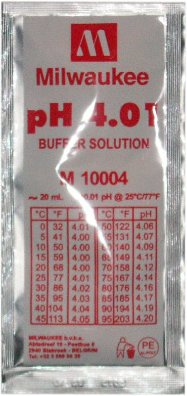 Eichflüssigkeit pH 4 20ml Beutel