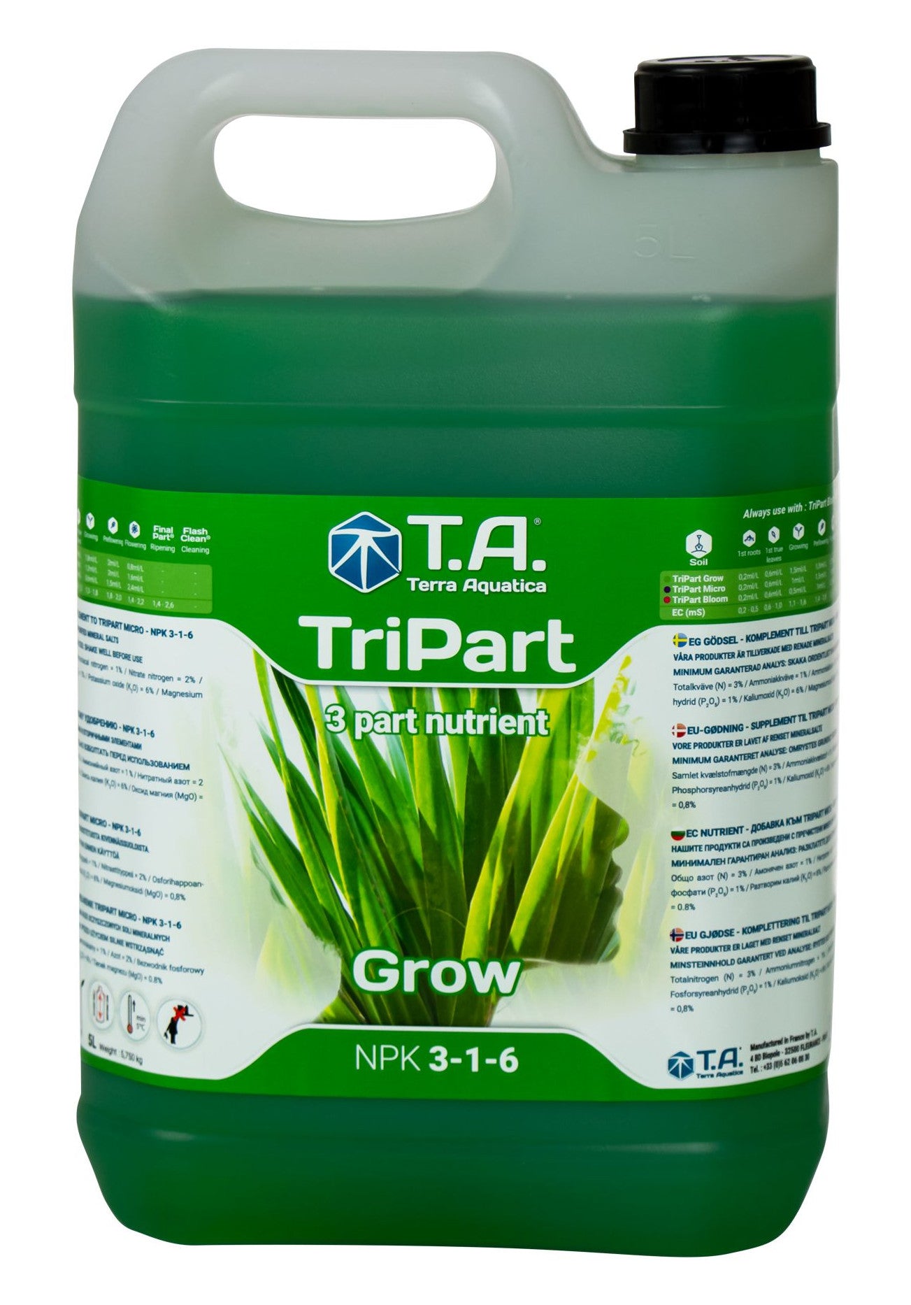 T.A. TriPart Grow 5 Liter
